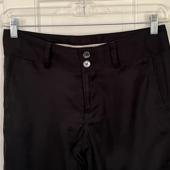 7 For All Mankind Ginger Style Dark Navy Bootcut Slacks Pants Size 29 Women’s - Picture 2 of 12